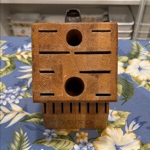 Cutco large knife block